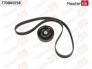 Комплект приводного ремня HYUNDAI Creta I / Elantra(AD/MD)  / i30(GD/FD) 77DBK01 77DBK0158 MASTER KIT