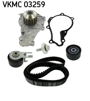 рем.к-кт ГРМ! с помпой\ Ford Focus/Fusion, Citroen Berlingo 1.6HDi/TDCi 03> VKMC03259 SKF