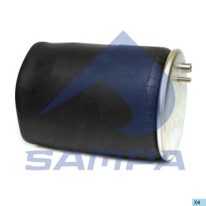 Рессора пневматическая со стаканом; (1 шп.+возд. / 1 отв.); стакан Ø210; TGA/TGS SP554705K SAMPA