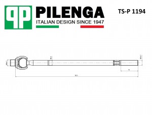 Рулевая тяга левая TRANSIT TS-P1194 TSP1194 PILENGA