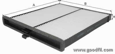 Фильтр салона AG352CF AG 352 CF GOODWILL