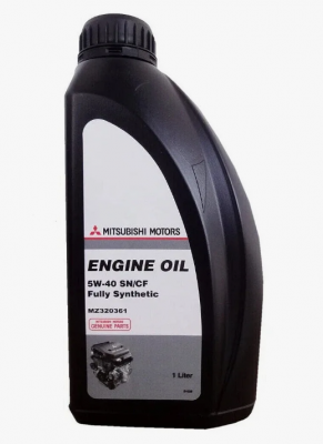 Масло моторное синтетическое MITSUBISHI ENGINE OIL 5W-40 1л MZ320361 MZ320361 MITSUBISHI