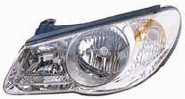 фара левая! электр. с корректором, без моторчика  Hyundai Elantra 07> 2211143LLDEM DEPO