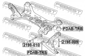 Сайлентблок FDAB-TRS FDAB-TRS FEBEST