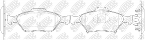 Колодки тормозные TOYOTA Yaris (06-) (1.0/1.3/1.5) передние (4шт.) NIBK PN1839 NIBK
