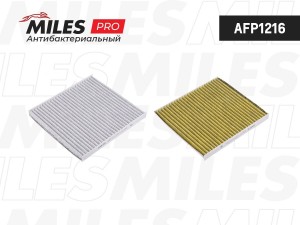 Фильтр салона (серия PRO) JAC J7 / JS4 / S3, Москвич 3/HYUNDAI TUCSON/SOLARIS/KI AFP1216 MILES