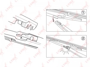 "Задняя щетка стеклоочистителя 350мм/14"" подходит для CHEVROLET Cruze 11, SSANG LR35T LYNXAUTO