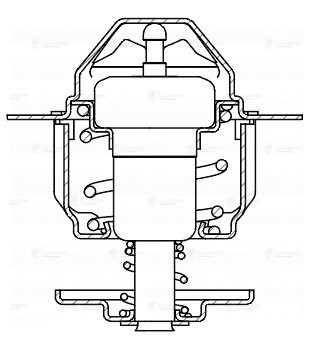 Термостат для а,м Ford Focus I 98-,Mondeo I 93-,Mondeo II 96- 92°С термоэл. LT 1 LT 1003 LUZAR