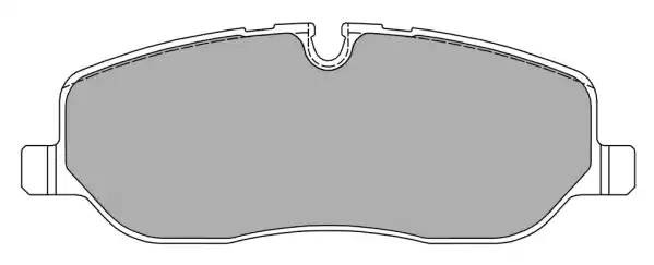 колодки дисковые передние!\ Land Rover Discovery/Range Rover 4.4i V8/2.7TD V6 04 FBP1566 FREMAX