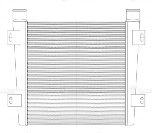 радиатор интеркулера ОНВ! 4BT/6BT \ПАЗ 4230 LRIC03300 LUZAR