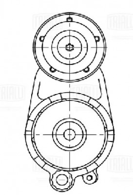 Ролик привод. ремня Mercedes M (W166) (11-) 3.0d (с натяж. мех)  (CM 5447) CM 5447 TRIALLI