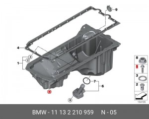 BMW X3 E83 (2004-2010) 11 13 2 210 959 BMW