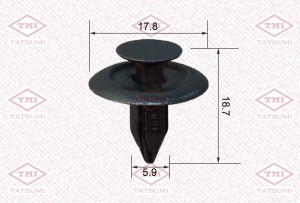 КРЕПЛЕНИЕ ОБШИВКИ MAZDA TJB1017 TATSUMI