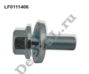 DEL1325 БОЛТ КРЕПЛЕНИЯ ШКИВА КОЛЕНВАЛА MAZDA 3 (02-13), 6 (02-12), CX 7 (07...) DEL1325 DEPPUL