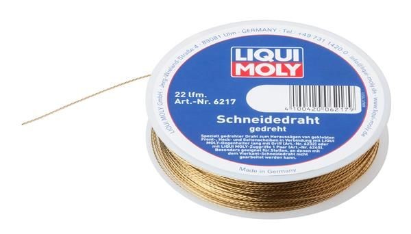 6217 LiquiMoly Струна д/вырезания стекла 25м Schneidedraht gedreht (1шт) 6217 LIQUI MOLY