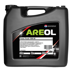 AREOL Trans Truck 15W-40 (20L) масло моторное! минер ACEA A3/B4/E7, API CI-4/SL, 15W40AR021 AREOL