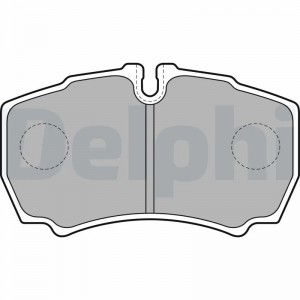 LP1826 колодки тормозные !зад. 29123 без датчиков\ Iveco Daily/Citi 99> 110х64х2 LP1826 DELPHI