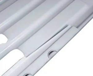 Панель КАМАЗ-ЕВРО облицовки радиатора нижняя белая MEGAPOWER 84012006 MEGA POWER