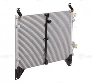Радиатор кондиц. для а/м SsangYong Rexton (02-) 2.3i (LRAC 1752) LRAC1752 LUZAR