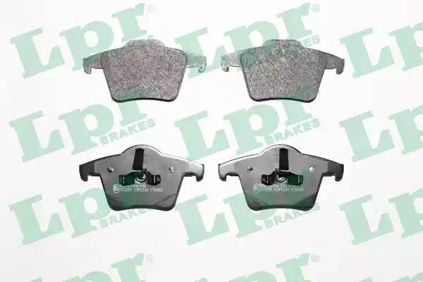Комплект тормозных колодок 05P1234 05P1234 LPR