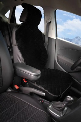 Накидка из искусственного меха, черная с коротким ворсом, на переднее сиденье, 1 AFC-A-04 AIRLINE