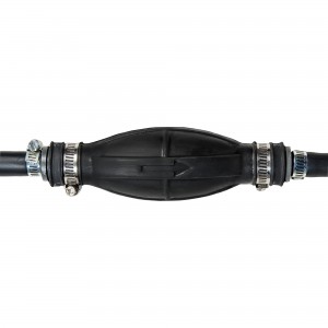 Насос для ручной перекачки топлива "Груша" 1.5м с клапаном, черная "AIRLINE" AEAT202 AIRLINE