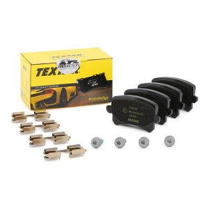 Колодки тормозные VW AUDI SEAT SKODA задние (4шт.) TEXTAR 2448301 TEXTAR