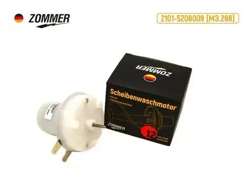Эл двиг омывателя Г-3307,53,24,ВАЗ с/о (ZOMMER) 21015208009 ZOMMER