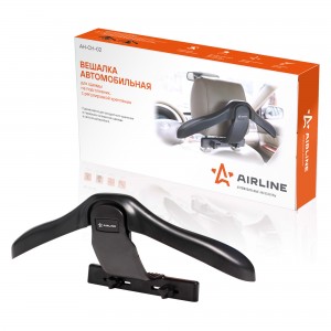 Вешалка в автомобиль на подголовник пластик AIRLINE AH-CH-02 AIRLINE
