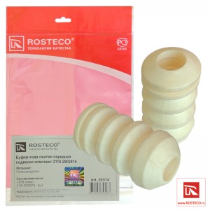 Отбойник стойки для а/м ВАЗ 2110 передней (2 шт.) "Rosteco" (полиуретан) 20314 ROSTECO