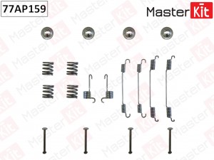 Комплект установочный тормозных колодок DACIA DUSTER 10 -, RENAULT DUSTER 11- 77 77AP159 MASTER KIT