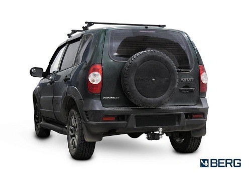 Устройство прицепное для а/м ВАЗ 2123 "Rival" (Berg шар Е, 1200/75 кг) F.6016.002 BERG