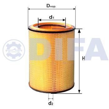 Фильтр воздушный DIFA 4346M DIFA4346M DIFA