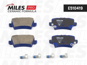 Колодки тормозные задние (Смесь CERAMIC серия PRO) HONDA CIVIC VIII Hatchback 06 E510419 MILES