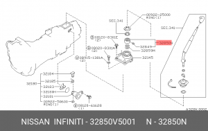 ТЯГАSOCKET ASS 32850-V5001 32850V5001 NISSAN