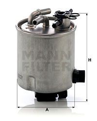 Фильтр топливный WK9027 WK9027 MANN FILTER