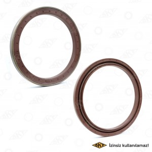 Сальник ступицы КАМАЗ Мадара 155х190х14,5/16 (3021C032) кассетная  красная (SKT) 417124V SKT