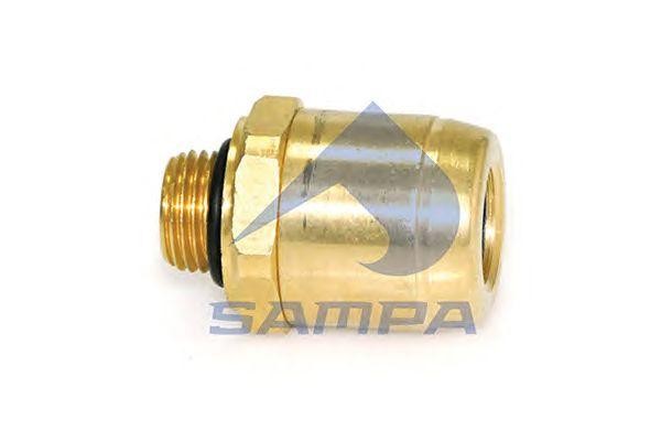 Фитинг прямой D15*1,5/M16*1,5 093002 SAMPA