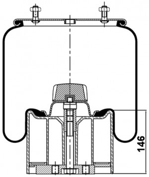 BPW ECO (>1996) с пластиковым стаканом T0070-0940V3 TOPCOVER