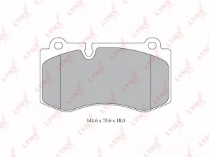 колодки дисковые передние!\ MB W221 3.5-6.0/3.2CDi 05> BD-5349 LYNXAUTO