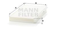 Фильтр воздушный салона MANN CU 3139 CU3139 MANN FILTER