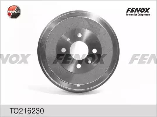 Барабан тормозной Alfa Romeo 145, 146 94-99, Fiat Doblo 01-, Cargo 01-, Multipla TO216230 FENOX