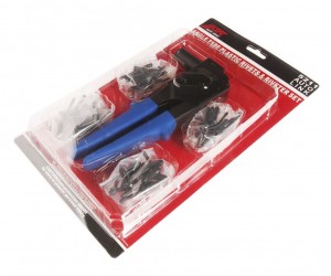 Заклепочник 5,6.3,6.6мм углового типа с заклепками 40шт. JTC JTC-5211 JTC TOOLS