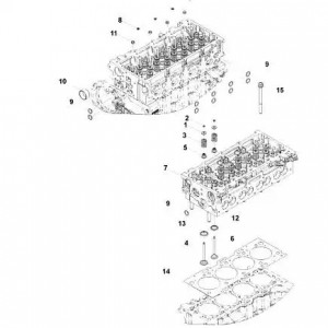 Клапан впускной дв.Cummins 2,8 (5261320) (Haffen) 0066 HAFFEN