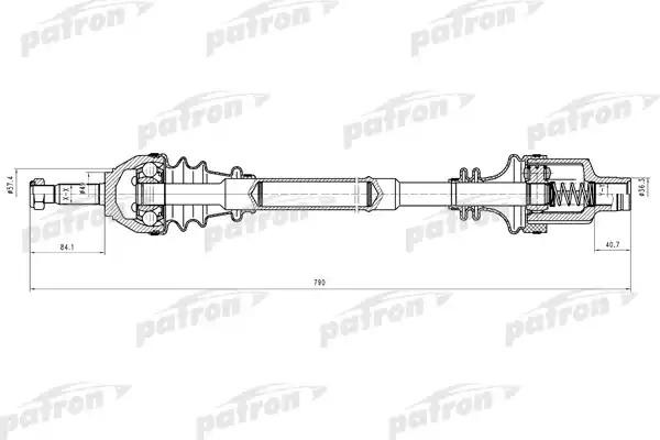 RENAULT LOGAN (2005-2014) PDS0638 PATRON