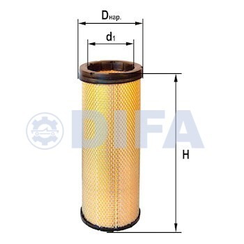 Фильтр воздушный DIFA 4393-01 DIFA439301 DIFA