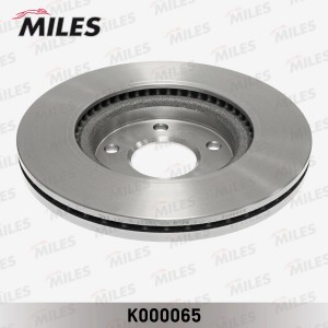 Диск тормозной передний NISSAN QASHQAI 07-/X-TRAIL 07-/RENAULT KOLEOS 08- (TRW D K000065 MILES