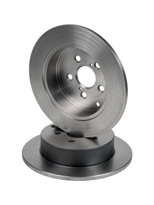 диск тормозной задний! Toyota Avensis 1.8-2.0D-4D 03> Z06080 ZENTPARTS
