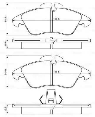 MB SPRINTER 95>/VW LT 96> 0 986 495 245 BOSCH