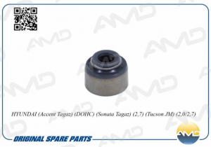 Колпачок маслосъемный (1 шт.) HYUNDAI Accent Tagaz, DOHC, Sonata Tagaz, 2,7, Tuc AMD.SVS141 AMD